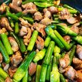 智恵ちゃんのつく恋慕's cooksnap of when they made 砂肝とニンニクの芽の炒め物.