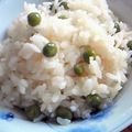 ローダン's cooksnap of when they made グリンピースご飯❤.