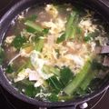 kanjuna's cooksnap of when they made 小松菜と卵のスープ.