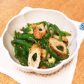 ricosweets's cooksnap of when they made 春ピーマンとちくわの胡麻炒め.