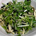 プミッキィ☆'s cooksnap of when they made 簡単☆水菜ときのこの和風なサラダ.