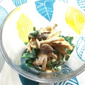 ウニのお母さん's cooksnap of when they made ささみと韮としめじのカレーマヨネーズ和え.