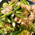 samaco's cooksnap of when they made 簡単！鶏肉とアスパラのドレッシング炒め.