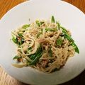 クック71BE12☆'s cooksnap of when they made 切り干しとツナと絹さやのサラダ.
