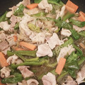 クックKHP2QO☆'s cooksnap of when they made ご飯にぴったり！野菜と春雨の中華炒め.
