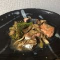 クックS3JNN2☆'s cooksnap of when they made 鮭とブロッコリーのにんにくバター黒酢炒め.
