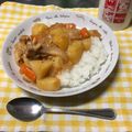 しみぴょんもか応援隊's cooksnap of when they made カレー粉もルーも使わない☆エアカレー.