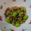 とみぃ11's cooksnap of when they made 簡単！★枝豆とみょうがで１品★.