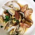 hozunyam's cooksnap of when they made 大葉が香る♬アサリの酒蒸し.