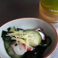 takamayuさん's cooksnap of when they made たこわかめきゅうりの酢のもの.