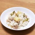 能見台食堂's cooksnap of when they made じゃがいもと豚バラ肉の炊き込みご飯.