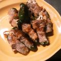 ミートルズ's cooksnap of when they made ピーマン大量消費！チーズイン肉巻き.