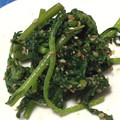 雛の母's cooksnap of when they made 簡単一品！！我が家の定番　春菊のごま和え.