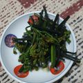 クックZD3CWA☆'s cooksnap of when they made 簡単シャキシャキネバネバわらびのおひたし.