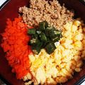 ＊ちゃちゅ＊'s cooksnap of when they made 4色そぼろ丼.