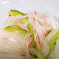 ☆マカロンmama☆'s cooksnap of when they made 新玉ねぎと大根で体に優しい酢の物.