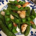 ❤︎博史❤︎もりもり's cooksnap of when they made 簡単・スナップえんどう豆の塩バター炒め.