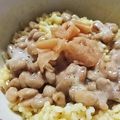 クック美月's cooksnap of when they made 忙しい朝に！パパッと納豆うめ～卵ご飯☆.