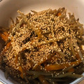 ジャスミンますみん's cooksnap of when they made きんぴらごぼう.