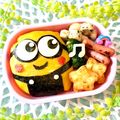 kaorin726's cooksnap of when they made 女の子もミニオンのお弁当.