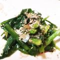 クリーピングタイム☆'s cooksnap of when they made ニラの和え物.
