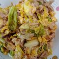 絵理香fl's cooksnap of when they made 豚味噌キャベツの卵とじ.
