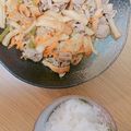 夏花0728's cooksnap of when they made 大根竹輪豚こまのキンピラ風.