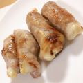 クック3T83HG☆'s cooksnap of when they made 豚肉のぐるぐる巻き チーズの肉巻き♡.