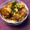 みのむしざえもん's cooksnap of when they made 簡単！余り物で、唐揚げ丼♡♡♡.