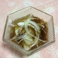 ぽぽきゅ's cooksnap of when they made 血液サラサラ♬もずくと新玉ねぎの酢の物.
