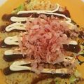とちゆだり's cooksnap of when they made ｷｬﾍﾞﾂとｺｰﾝのお好み焼き.