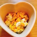 ☆★ぴー★☆'s cooksnap of when they made 時短☆電子レンジで卵1個の炒り卵.