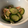＊kanakana＊'s cooksnap of when they made 3分で完成！胡瓜とチーズのサラダ風.