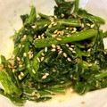 シネリスタ's cooksnap of when they made ほうれん草のごまマヨあえ.
