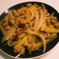 エコキッチン♪'s cooksnap of when they made 豚とじゃがいもの甘酢ごま炒め.
