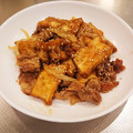 おれれつ's cooksnap of when they made 厚揚げと豚こまの甘辛炒め.