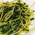 クック7HJX57☆'s cooksnap of when they made 豆苗炒め✦.