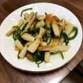 ディズニー2626☆'s cooksnap of when they made ちくわとピーマンのきんぴら.