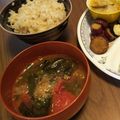 チロルちょこっ's cooksnap of when they made トマトと卵の味噌汁♪酸味がアクセント♪.