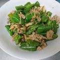 クック1I0VSP☆'s cooksnap of when they made 豚肉と甘長ピーマンの 葱胡麻油&味噌炒め.