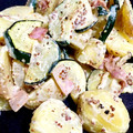 ahirunrun✩'s cooksnap of when they made じゃがいもとズッキーニの粒マスタード和え.