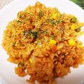 70minto's cooksnap of when they made トマトジュースで♪ウインナーピラフ.