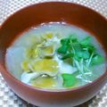 クックI7I5L1☆'s cooksnap of when they made ☆たもぎ茸と豆腐と大葉の味噌汁☆.