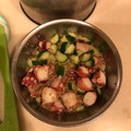 クック3WYDPD☆'s cooksnap of when they made ど定番惣菜タコときゅうりのお酢の物.