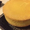 チェーサチ's cooksnap of when they made 簡単☆基本☆ふわふわ スポンジケーキ.