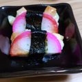 ろばお＆ひつえ's cooksnap of when they made かまぼこのチーズサンド海苔巻き♪.