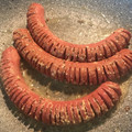 Yokchina's cooksnap of when they made ソーセージの粒マスタード焼き.