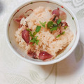 yesmama's cooksnap of when they made ほたるいかと生姜の炊き込みご飯.