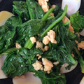 ☆けちか☆'s cooksnap of when they made ほうれん草大量消費！ひき肉マヨポン炒め.