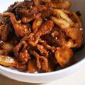 あさここなっつ's cooksnap of when they made 豚こまで簡単!!ポークケチャップ★。.
